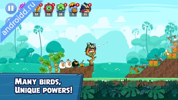 Картинка Angry Birds Friends Новые эмоции