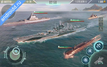 Картинка Battle Warship: Naval Empire Возможности