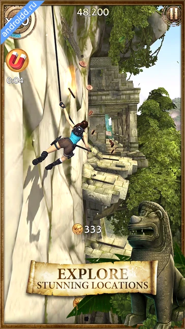 Картинка Lara Croft Relic Run Возможности
