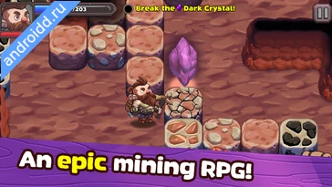 Картинка Mine Quest 2: RPG Mining Game Уровни