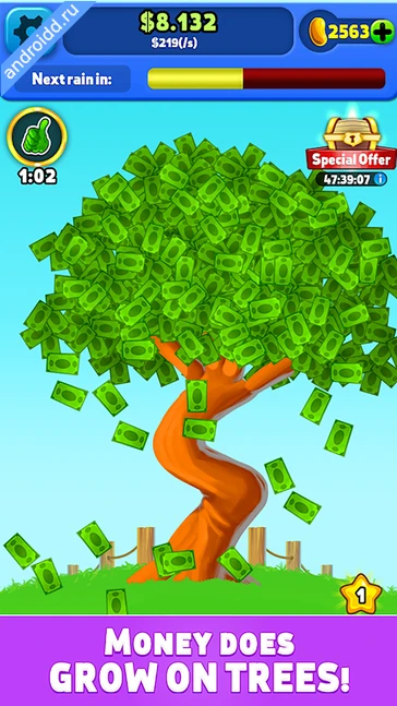 Картинка Money Tree Cash Grow Game Уровни