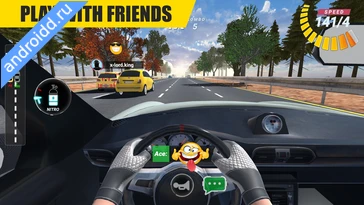 Картинка Racing Online:Car Driving Game Возможности