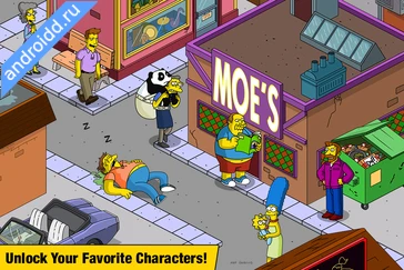 Картинка The Simpsons : Tapped Out Возможности
