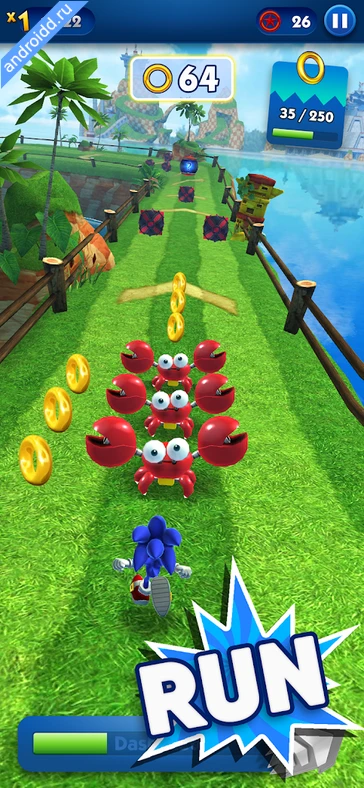 Картинка Sonic Dash Endless Running Уровни