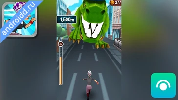 Видео  Angry Gran Run Running Game Геймплей