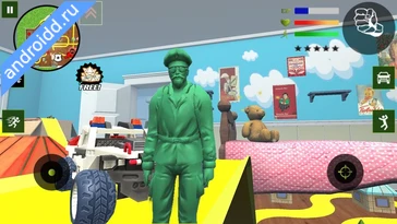 Видео  Army Toys Town Анимация