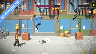 Видео  City Fighter vs Street Gang Анимация