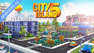 Видео  City Island 5 Building Sim Геймплей