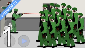 Видео  Flat Zombies: Defense&Cleanup Графика