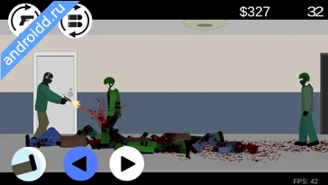 Видео  Flat Zombies: Defense&Cleanup Анимация