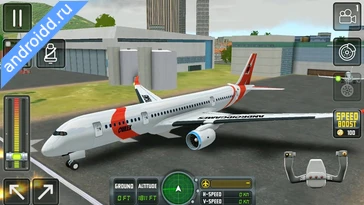 Видео  Flight Simulator 2018 FlyWings Геймплей