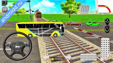 Видео  Mobile Bus Simulator Геймплей