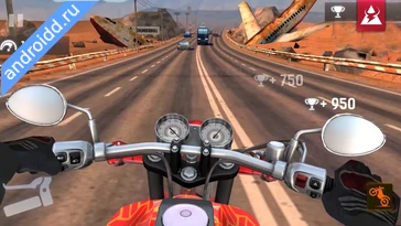Видео  Moto Rider GO: Highway Traffic Геймплей