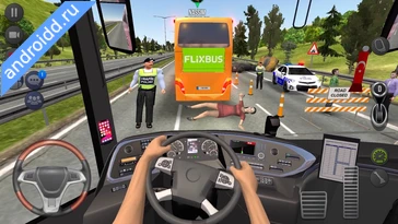 Видео  Multiplayer Driving Simulator Геймплей