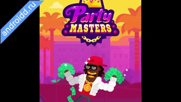 Видео  Partymasters Fun Idle Game Анимация
