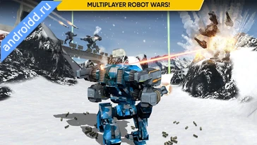 Видео  Robot Warfare PvP Mech Battle Графика