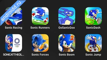 Видео  Sonic Dash Endless Running Геймплей
