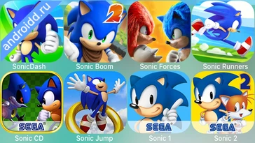 Видео  Sonic Runners Adventure game Графика