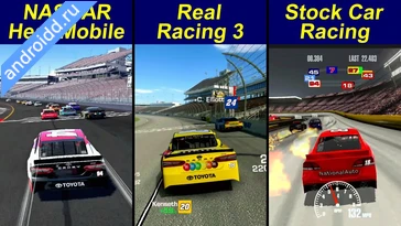 Видео  Stock Car Racing Анимация
