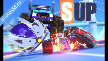 Видео  SUP Multiplayer Racing Games Геймплей