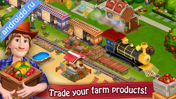 Видео  Town Village Farm Build City Геймплей