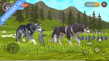Видео  WildCraft Animal Sim Online Геймплей