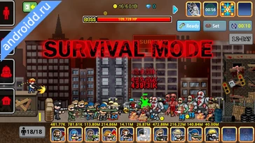 Картинка 100 DAYS Zombie Survival Возможности