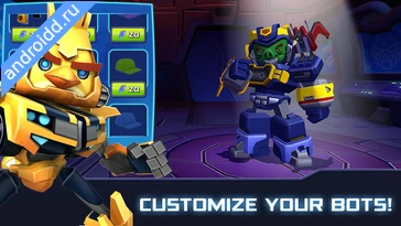 Картинка Angry Birds Transformers Возможности