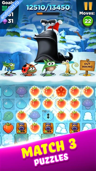 Картинка Best Fiends Match 3 Games Возможности