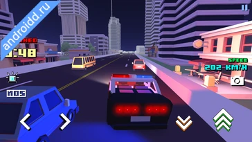 Картинка Blocky Car Racer racing game Возможности