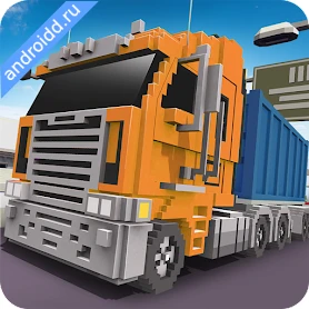 Blocky Truck Urban Transport