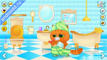 Картинка Bubbu My Virtual Pet Cat Уровни