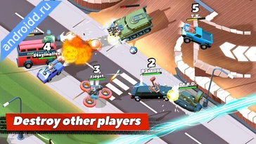 Картинка Crash of Cars Уровни