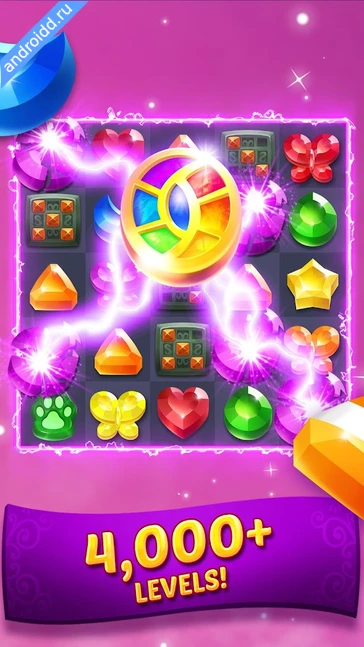 Картинка Genies Gems Match 3 Game Возможности