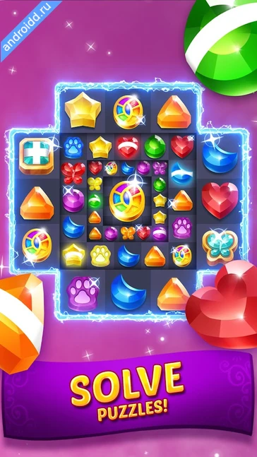 Картинка Genies Gems Match 3 Game Новые эмоции