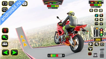 Картинка GT Bike Stunt Bike Racing Game Возможности