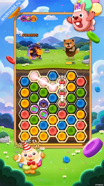 Картинка LINE Pokopang puzzle game Уровни