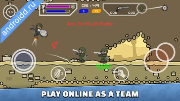 Картинка Mini Militia War.io Уровни