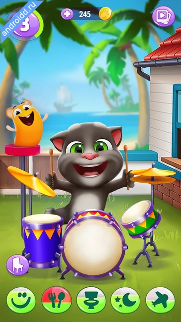 Картинка My Talking Tom 2 Уровни