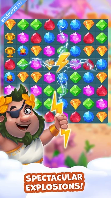 Картинка Pirate Treasures Jewel Gems Новые эмоции