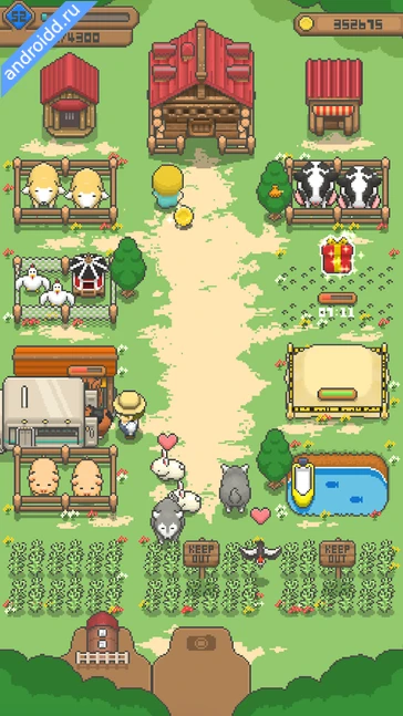 Картинка Tiny Pixel Farm Simple Game Возможности