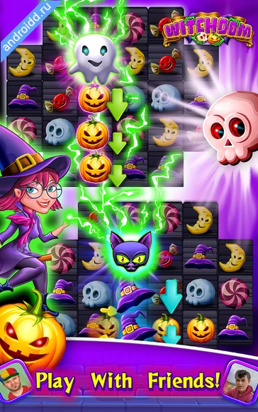 Картинка Witchdom Halloween Games Новые эмоции