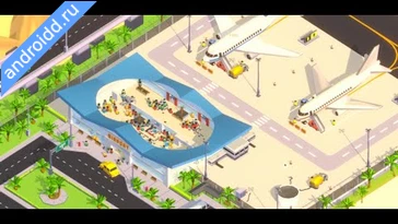 Видео  Airport Inc Idle Tycoon Game Геймплей