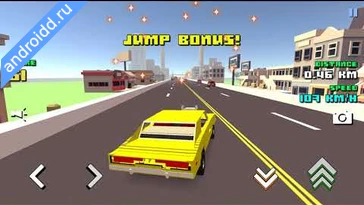 Видео  Blocky Car Racer racing game Графика