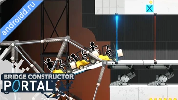 Видео  Bridge Constructor Portal Анимация