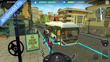 Видео  Bus Simulator PRO 2 Геймплей