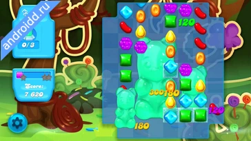 Видео  Candy Crush Soda Saga Геймплей