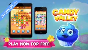 Видео  Candy Valley Match 3 Puzzle Графика