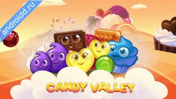 Видео  Candy Valley Match 3 Puzzle Анимация