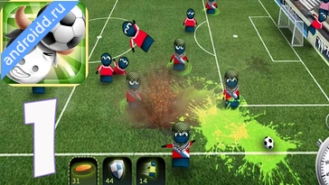 Видео  FootLOL Crazy Soccer Premium Геймплей